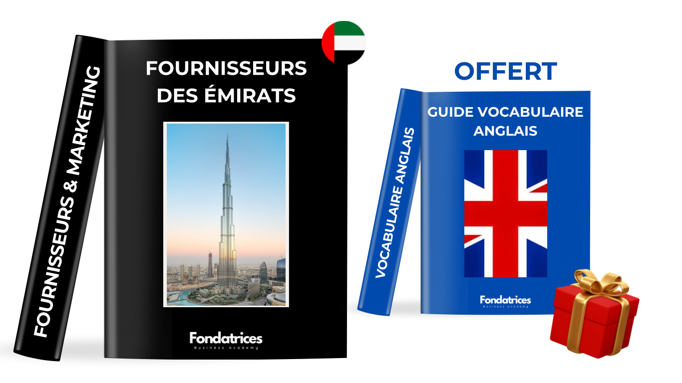 Fournisseurs Dubaï + guide vocabulaire anglais offert 🇦🇪